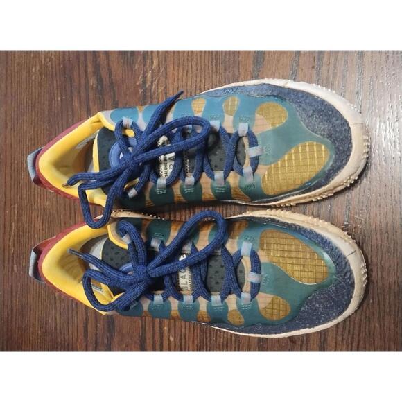 Brandblack x Salehe Bembury Vibram Hiker Sneakers Gorpcore Yellow Green Sz - Picture 2 of 4